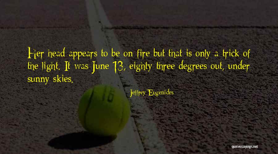 Ulibarri Farms Quotes By Jeffrey Eugenides Ulibarri Farms Quotes By Jeffrey Eugenides