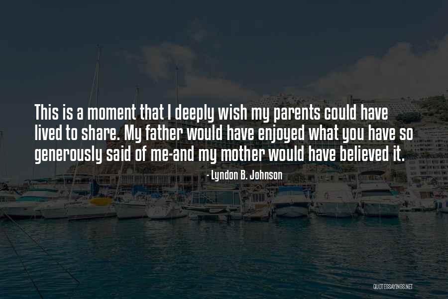 Ulker Quotes By Lyndon B. Johnson Ulker Quotes By Lyndon B. Johnson
