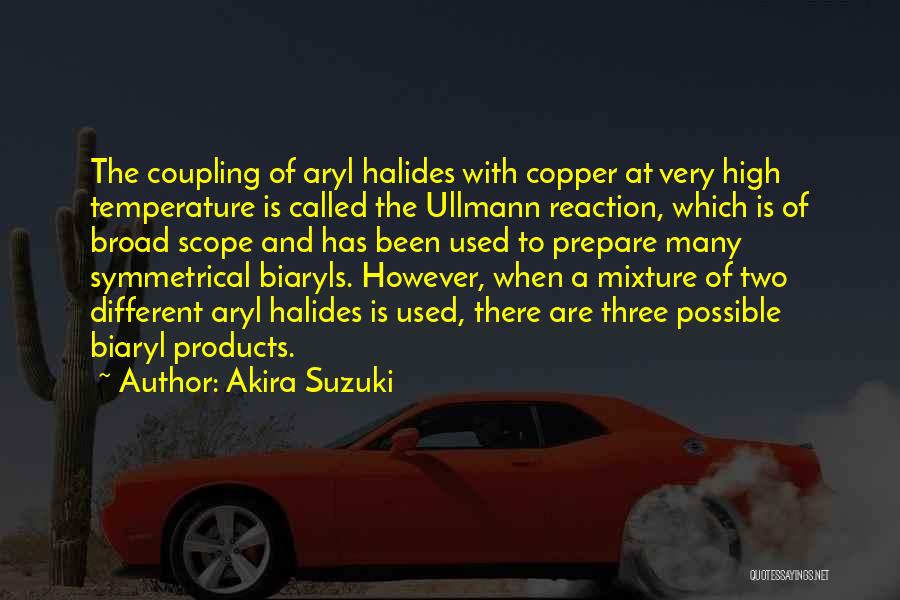 Ullmann Reaction Quotes By Akira Suzuki