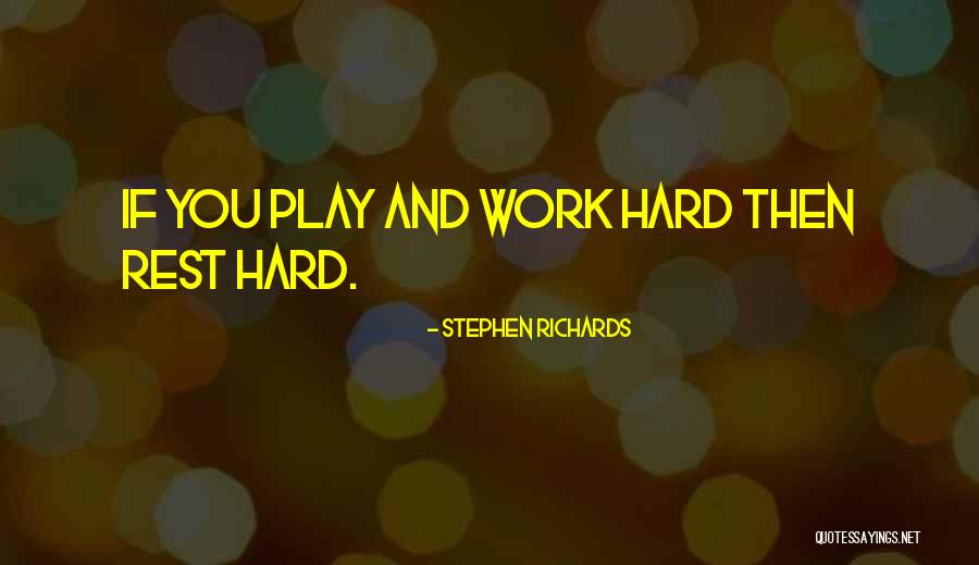 Ullmer Racing Quotes By Stephen Richards