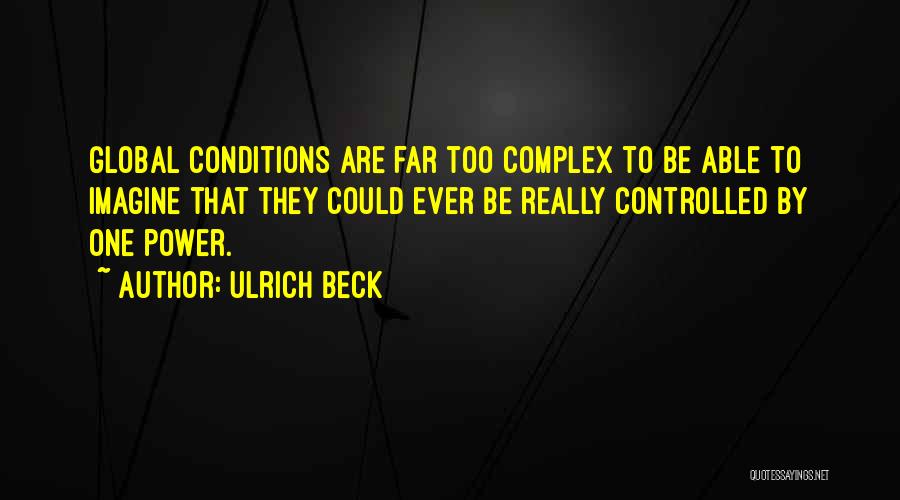 Ulrich Beck Quotes 1963993