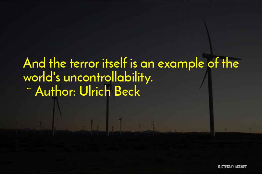 Ulrich Beck Quotes 684623