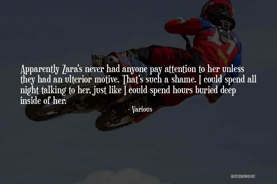 Ulterior Quotes By Various Ulterior Quotes By Various