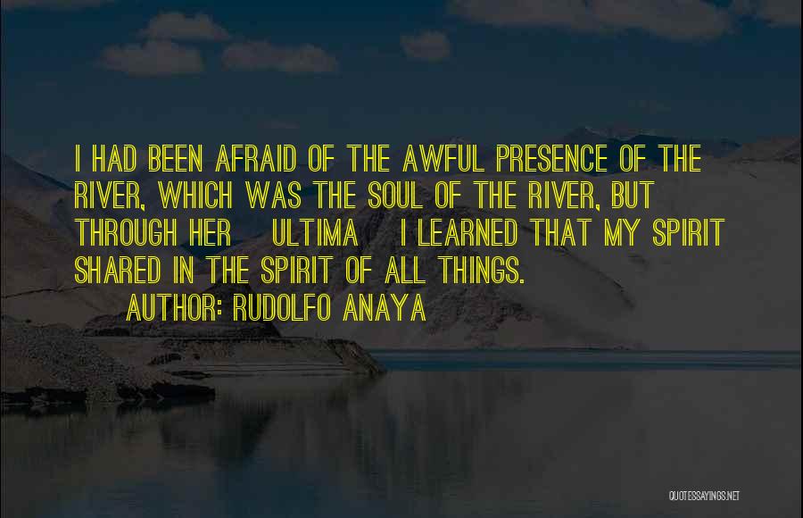 Ultima Quotes By Rudolfo Anaya
