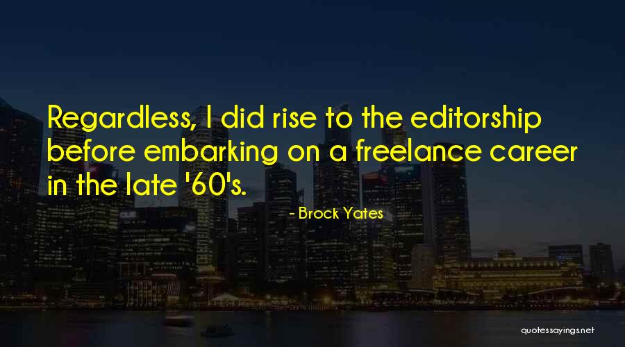 Ultimas Quotes By Brock Yates Ultimas Quotes By Brock Yates