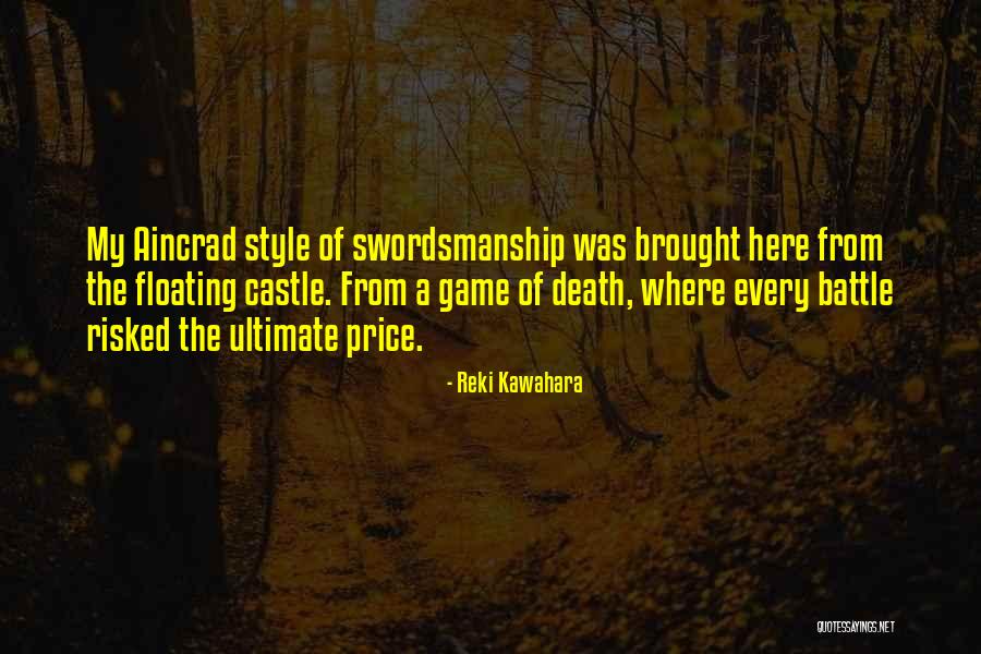 Ultimate Game Quotes By Reki Kawahara Ultimate Game Quotes By Reki Kawahara