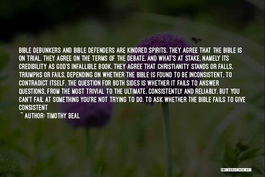 Ultimate Questions Quotes By Timothy Beal