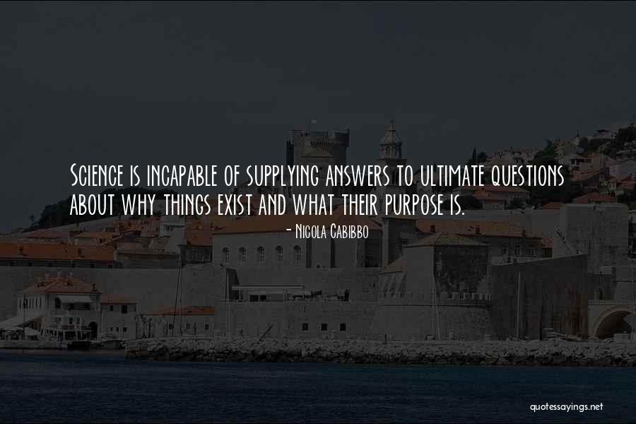 Ultimate Science Quotes By Nicola Cabibbo Ultimate Science Quotes By Nicola Cabibbo