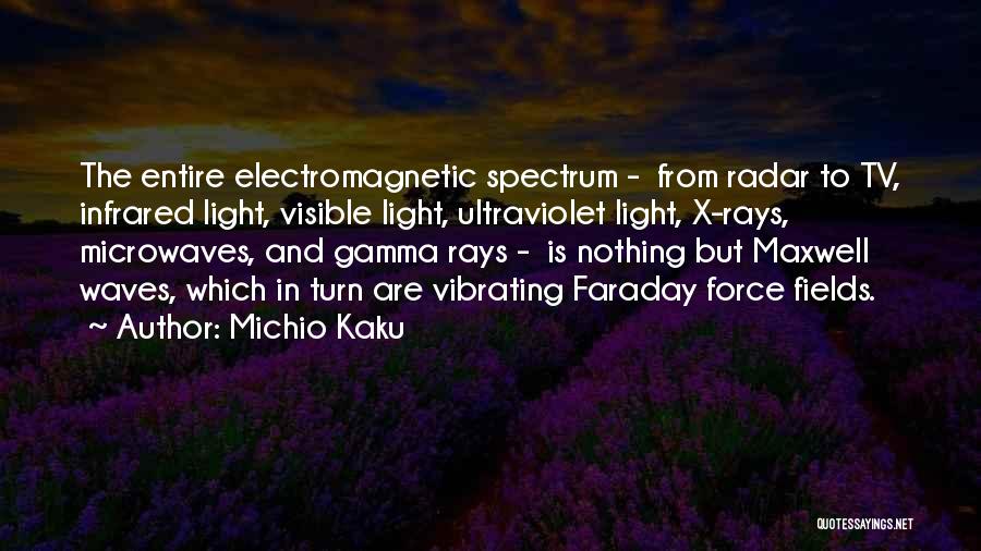 Ultraviolet Quotes By Michio Kaku