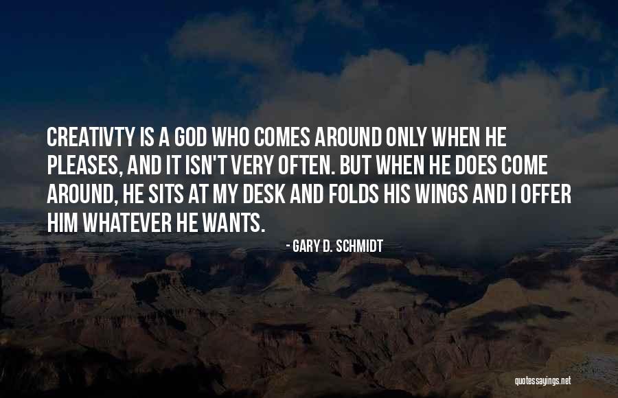 Ulvinde Quotes By Gary D. Schmidt Ulvinde Quotes By Gary D. Schmidt