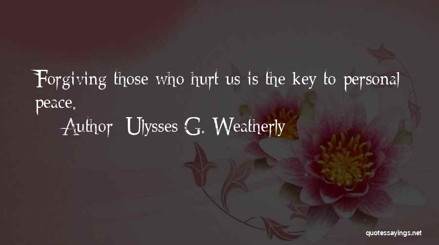 Ulysses G. Weatherly Quotes 1714286