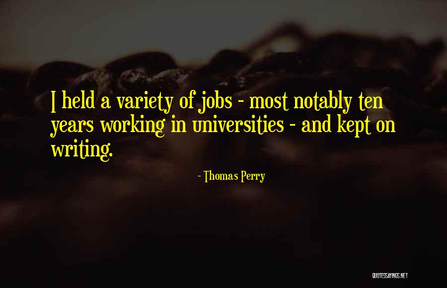 Uma Maheshwari Quotes By Thomas Perry Uma Maheshwari Quotes By Thomas Perry