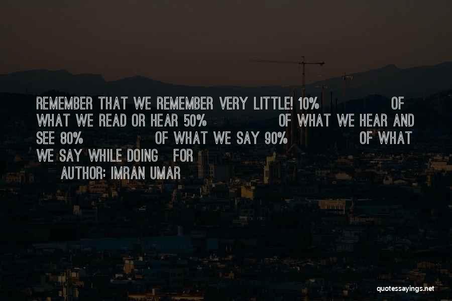 Umar R.a Quotes By Imran Umar