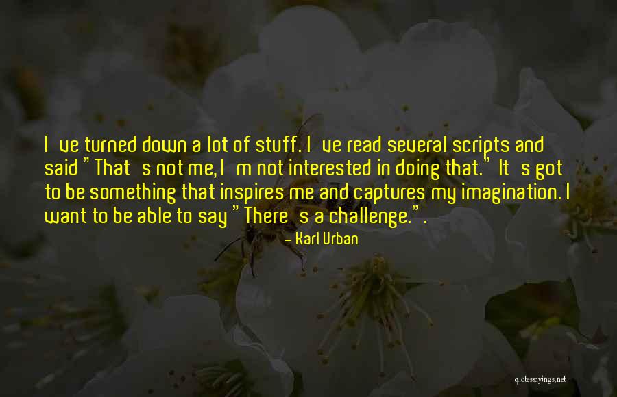 Umbed Quotes By Karl Urban Umbed Quotes By Karl Urban