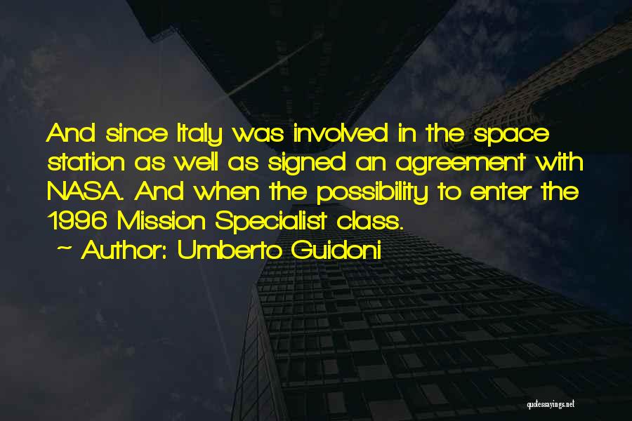 Umberto Guidoni Quotes 1622317