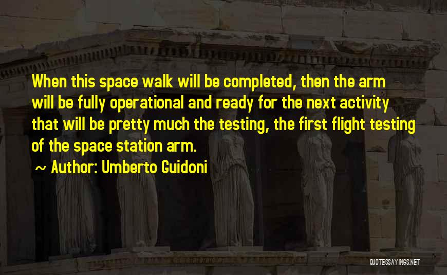 Umberto Guidoni Quotes 1739095