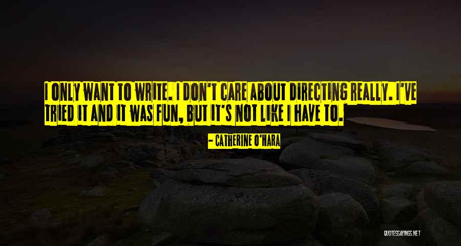 Umfang Eines Quotes By Catherine O'Hara Umfang Eines Quotes By Catherine O'Hara