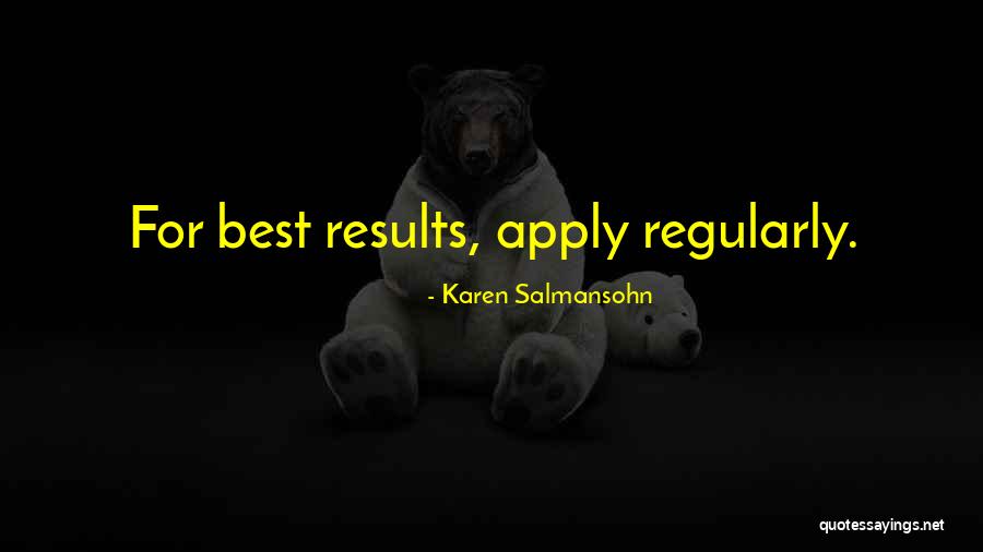 Umika Harvey Quotes By Karen Salmansohn Umika Harvey Quotes By Karen Salmansohn