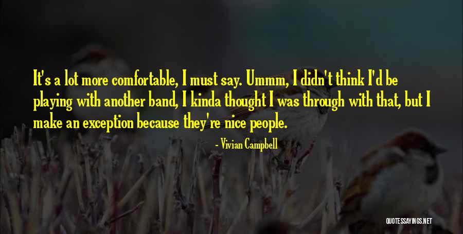 Ummm No Quotes By Vivian Campbell Ummm No Quotes By Vivian Campbell