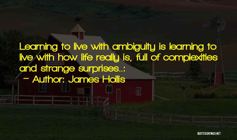 Umpiring Jobs Quotes By James Hollis