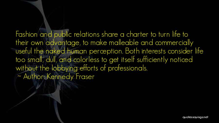 Un Charter Quotes By Kennedy Fraser