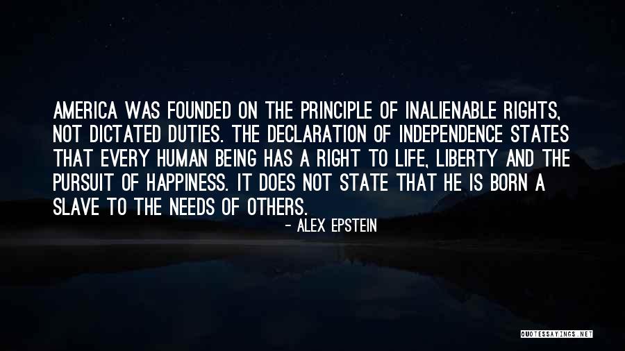 Un Declaration Of Human Rights Quotes By Alex Epstein