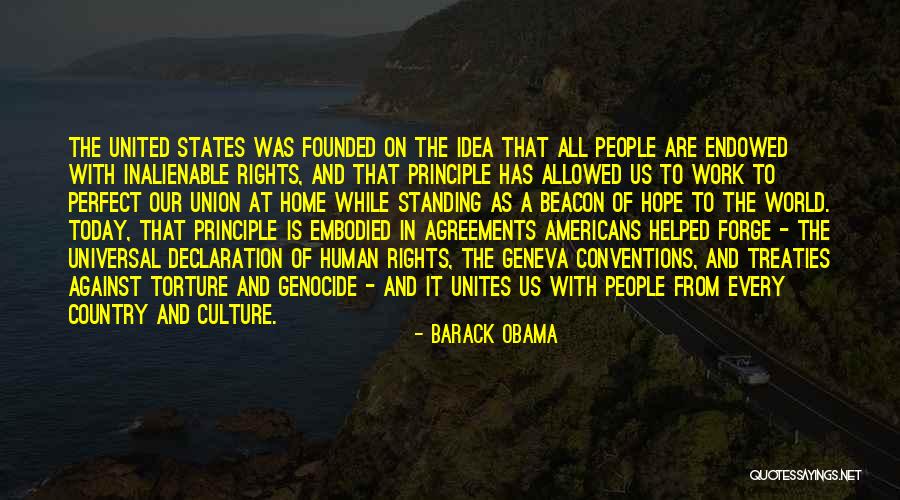 Un Declaration Of Human Rights Quotes By Barack Obama