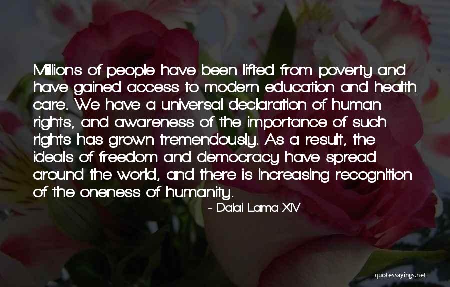 Un Declaration Of Human Rights Quotes By Dalai Lama XIV