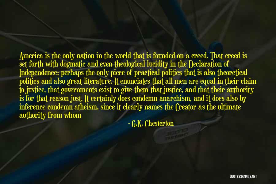 Un Declaration Of Human Rights Quotes By G.K. Chesterton