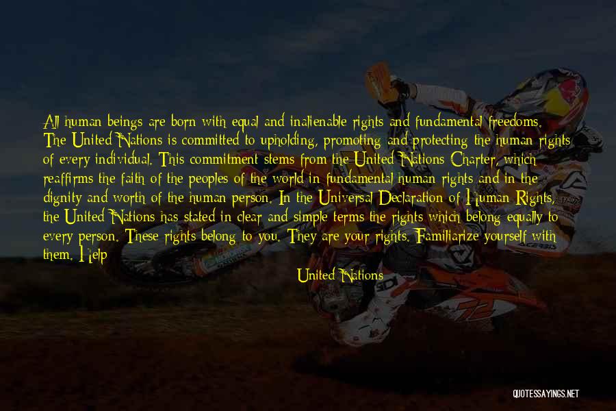 Un Declaration Of Human Rights Quotes By United Nations Un Declaration Of Human Rights Quotes By United Nations