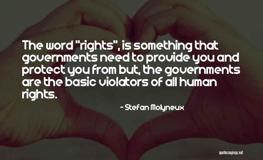 Un Human Rights Quotes By Stefan Molyneux