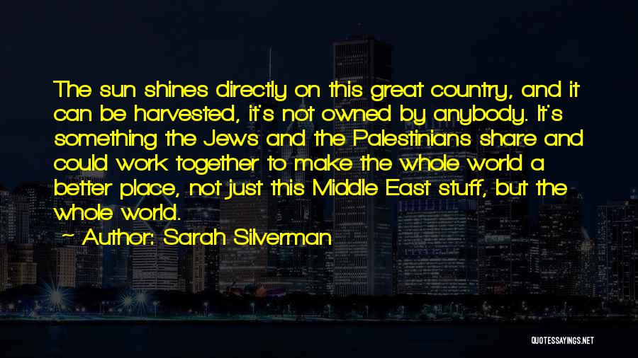 Un Occhiata Quotes By Sarah Silverman