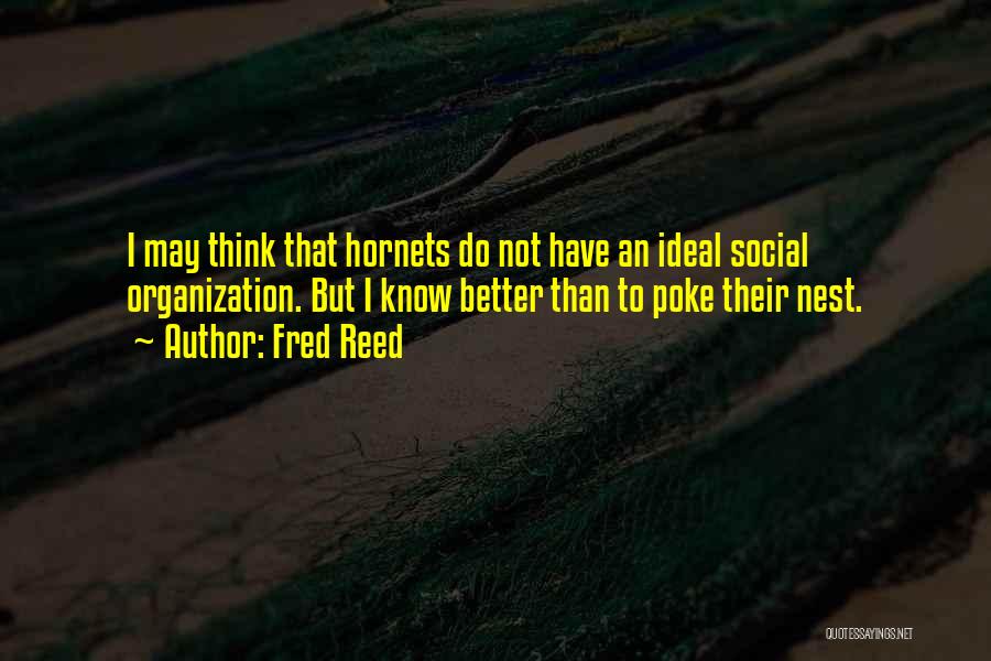 Un Organization Quotes By Fred Reed