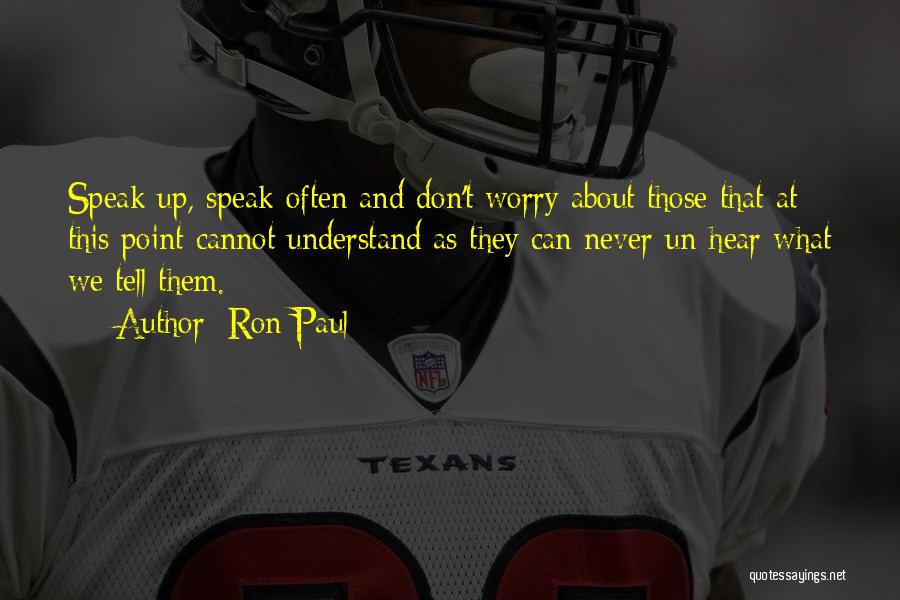 Un Quotes By Ron Paul