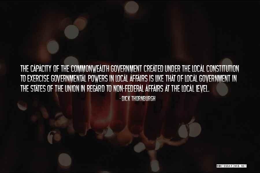 Un Regard Quotes By Dick Thornburgh Un Regard Quotes By Dick Thornburgh