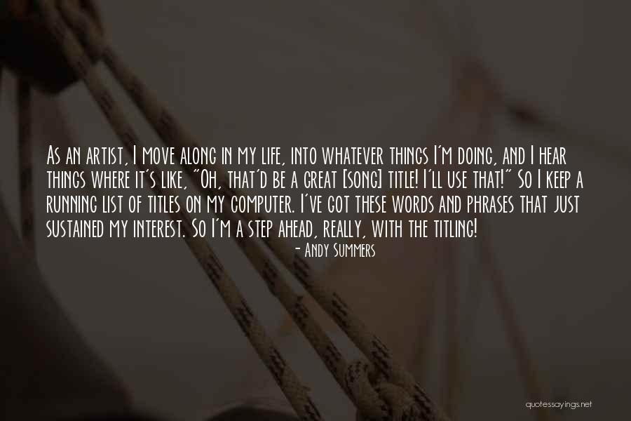 Un Words List Quotes By Andy Summers Un Words List Quotes By Andy Summers