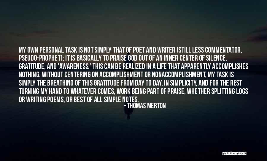 Una Amiga Especial Quotes By Thomas Merton Una Amiga Especial Quotes By Thomas Merton