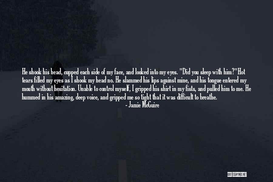 Unable To Breathe Quotes By Jamie McGuire Unable To Breathe Quotes By Jamie McGuire