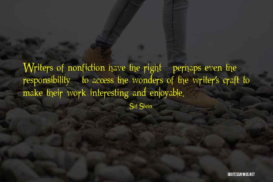 Unamet Adalah Quotes By Sol Stein Unamet Adalah Quotes By Sol Stein