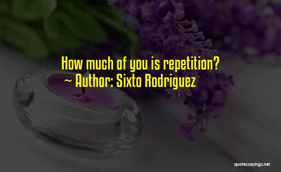 Unanswered Questions Quotes By Sixto Rodriguez