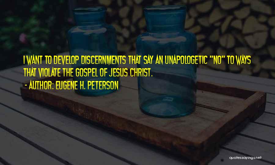 Unapologetic Quotes By Eugene H. Peterson