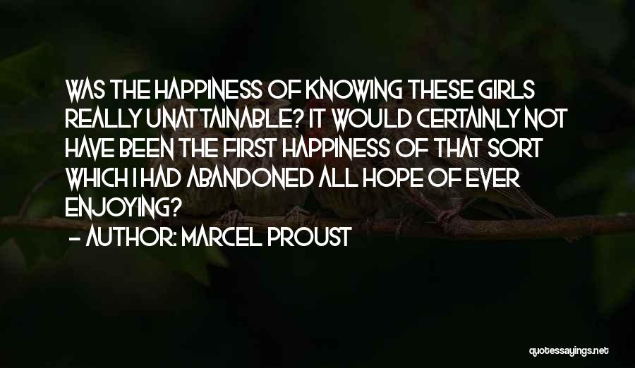 Unattainable Love Quotes By Marcel Proust