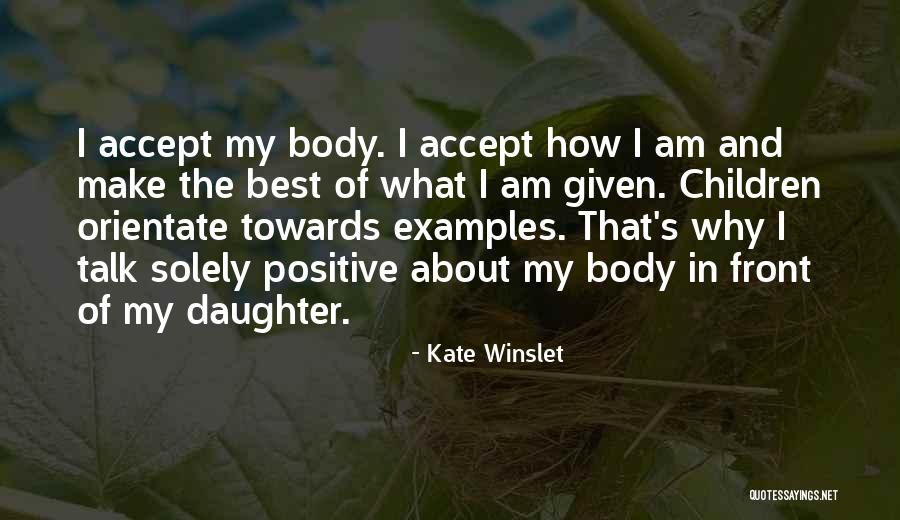 Unaverage Quotes By Kate Winslet Unaverage Quotes By Kate Winslet