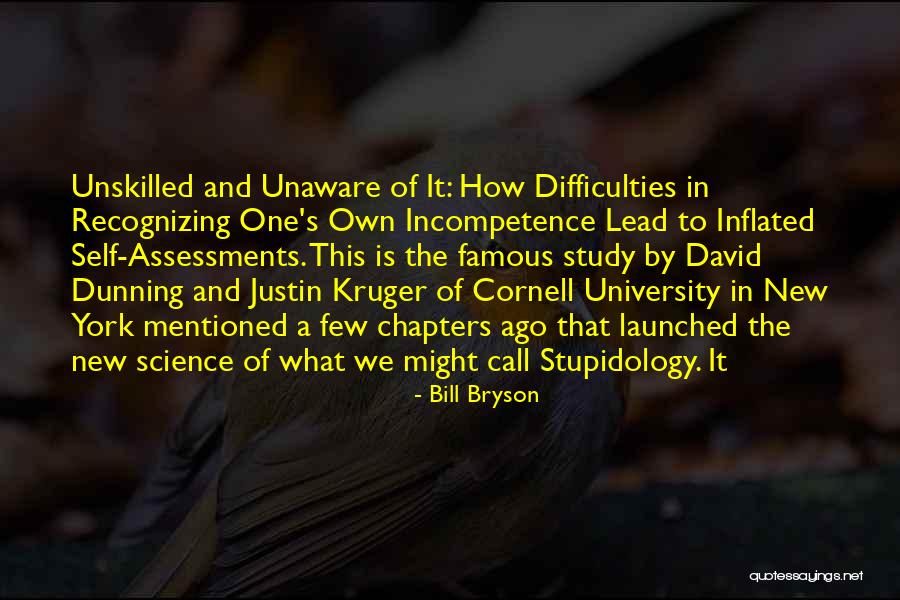 Unaware Famous Quotes By Bill Bryson Unaware Famous Quotes By Bill Bryson