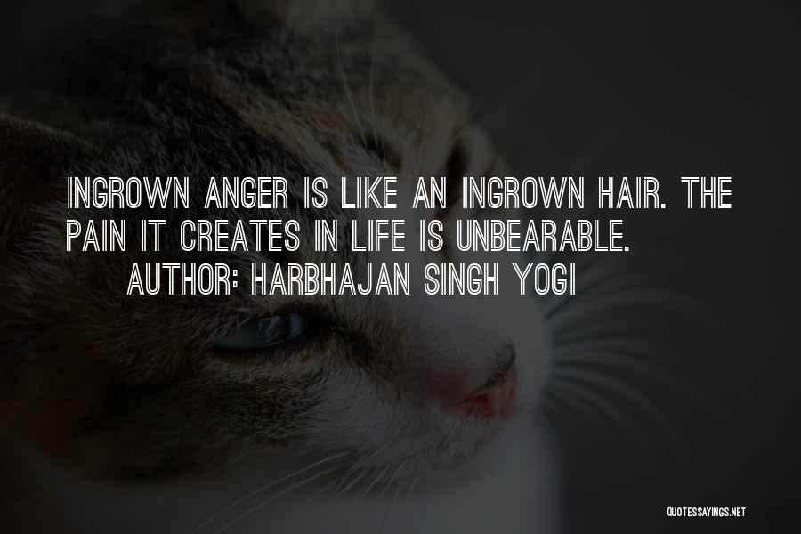 Unbearable Pain Quotes By Harbhajan Singh Yogi