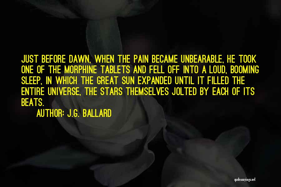 Unbearable Pain Quotes By J.G. Ballard
