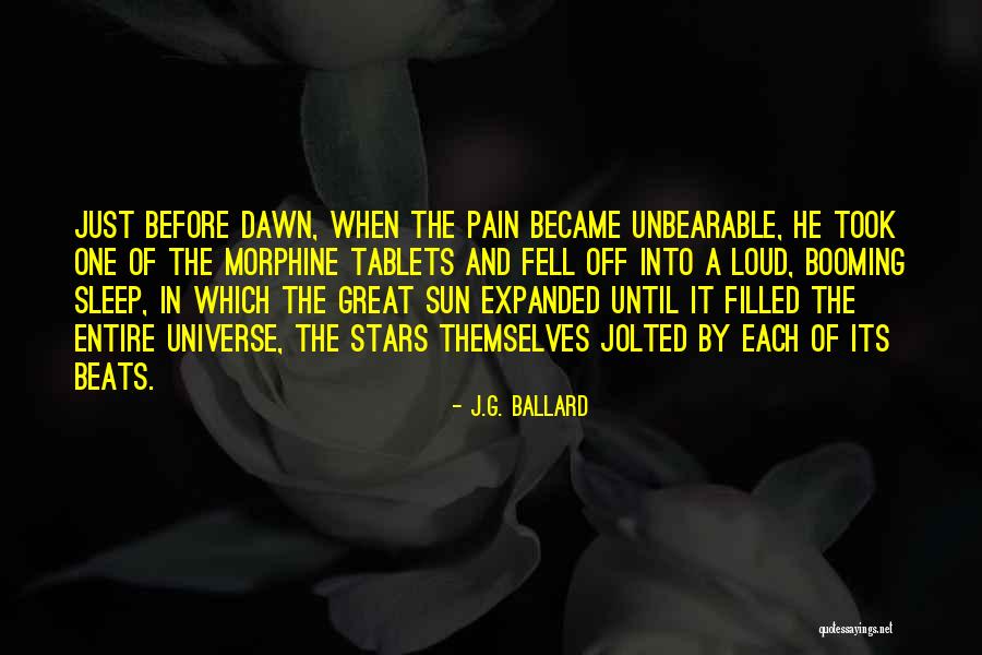 Unbearable Pain Quotes By J.G. Ballard Unbearable Pain Quotes By J.G. Ballard