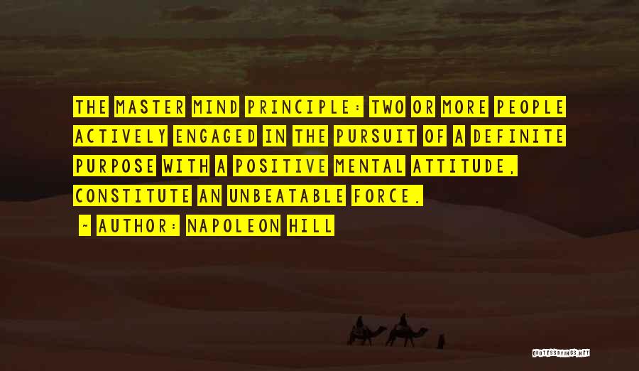 Unbeatable Attitude Quotes By Napoleon Hill