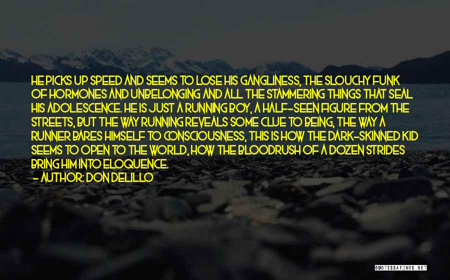 Unbelonging Quotes By Don DeLillo