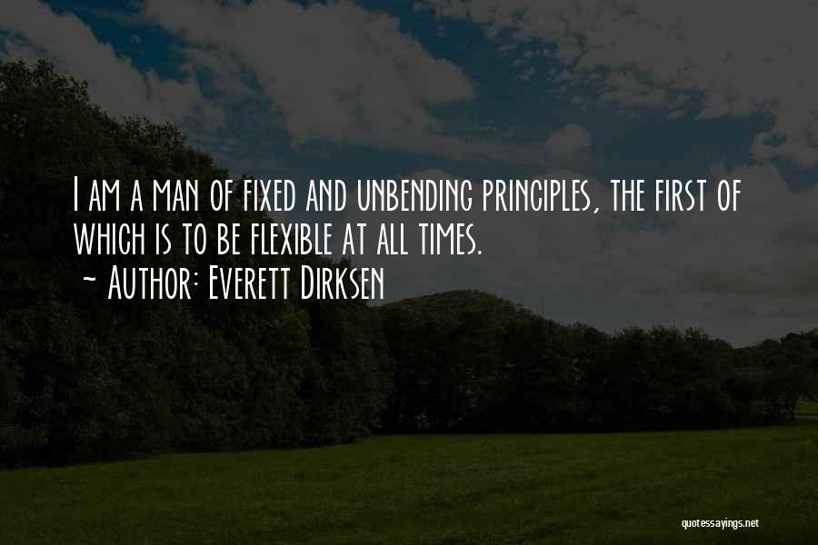 Unbending Quotes By Everett Dirksen